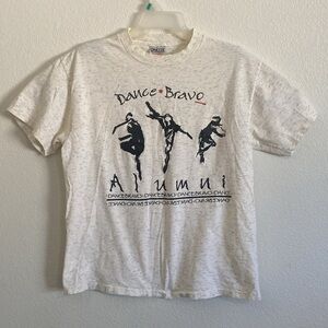 ONEITA Dance Bravo Vintage T Shirt Size M. Made in USA
